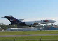 N270FE @ DTN - Making its last landing ever at Downtown Shreveport after being donated by FedEx to a local college for their aerospace program. - by ppick