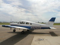 N92505 @ KFCM - Parked on the ramp at Thunderbird. - by Mitch Sando