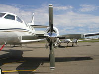 N331GM @ KFCM - Parked on the ramp at ASI Jet Center. - by Mitch Sando
