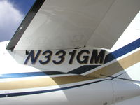 N331GM @ KFCM - Parked on the ramp at ASI Jet Center. - by Mitch Sando