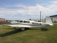 N555LM @ KFCM - Parked at Flying Cloud. - by Mitch Sando