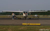 N337CH @ SFQ - Tying down for the approaching night