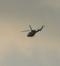 N17LA @ POC - Returning to Brackett after call out, passing over my house - by Helicopterfriend