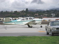 N499DS @ CMA - 1967 Beech V35TC TURBO BONANZA, Continental TSIO-520-D 285 Hp - by Doug Robertson