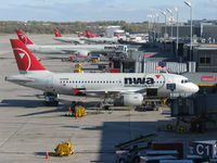 N329NB @ KMSP - The plane I will be riding shortly! - by Kreg Anderson