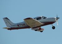 N714KC @ DTN - Taking off from Downtown Shreveport. - by paulp