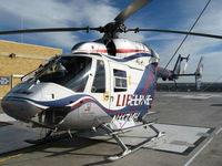 N117MH @ KIND - Life Line at Clarian Hospital Indianapolis - by Dr. Ronald A. Weiss