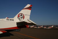 VH-WOG @ YPKU - on Aligator Airways apron