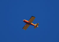 N58WB - Heading West over Columbine High School, Littleton, Colorado.