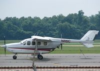 N86C @ DTN - Parked at Downtown Shreveport. - by paulp