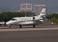 N610QS @ KSMO - N610QS departing from RWY 21 - by Torsten Hoff