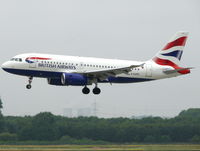 G-EUPO @ EDDL - Airbus Industries A319-131 G-EUPO British Airways - by Alex Smit