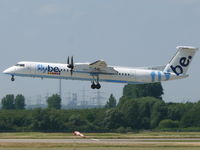 G-JECP @ EDDL - De Havilland Canada DHC8-402 G-JECP Flybe - by Alex Smit