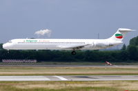 LZ-LDF @ EDDL - McDonnel-Douglas MD82 LZ-LDF Bulgarian Air Charter - by Alex Smit