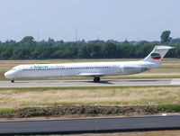 LZ-LDF @ EDDL - McDonnel-Douglas MD82 LZ-LDF Bulgarian Air Charter - by Alex Smit