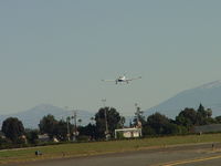 N5322X @ POC - Approaching Brackett - by Helicopterfriend
