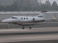 N390PT @ KSMO - N390PT during IFR arrival on RWY 21 - by Torsten Hoff