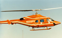 N222PV @ FTW - Pumpkin Air Bell 222 at Meacham Field