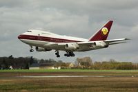 VP-BAT @ LFLX - Qatar B747SP is trainning on LFLX - by Anthony Tixier