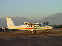 N933DR @ POC - Taxiing to eastside transient parking - by Helicopterfriend