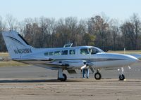 N402BV @ DTN - Parked at Downtown Shreveport. - by paulp