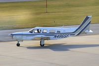 N486SF @ CID - Taxiing to Runway 27 for departure.