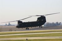 86-01653 @ CID - Lifting off of Runway 13