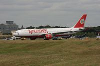 VT-VJL @ EGLF - Taken at Farnborough Airshow on the Wednesday trade day, 16th July 2009. - by Steve Staunton