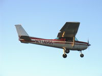 N714HH @ SZP - 1977 Cessna 150M, Continental O-200 100 Hp, on final Rwy 04 - by Doug Robertson