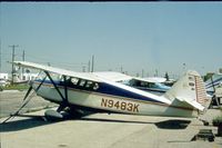 N9483K @ FRG - This Voyager was seen at Republic Airport on Long Island in 1977. - by Peter Nicholson