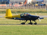 G-KMRV @ EGNR - new resident at Hawarden - by chris hall