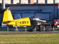 G-KMRV @ EGNR - new resident at Hawarden - by chris hall