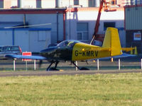 G-KMRV @ EGNR - new resident at Hawarden - by chris hall