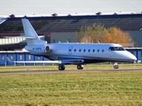 M-OSPB @ EGNR - Gulfstream G200 Galaxy. Brand new to the Manx register December 2008 - by chris hall