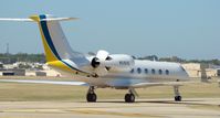 N516VE @ KSAT - Taxiing to hangar - by Richard Brasington
