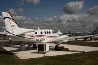 N3400H @ EGLF - Taken at Farnborough Airshow on the Wednesday trade day, 16th July 2009 - by Steve Staunton