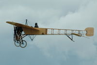 SE-AMZ @ EGSU - Original Bleriot flown at Duxford by Mikael Carlsson. It was license built in Sweden as a Thulin A. - by Henk van Capelle
