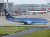 OK-TVC @ EDDL - Boeing B737-86Q OK-TVC Travel Service in O2 Telefonica colors - by Alex Smit