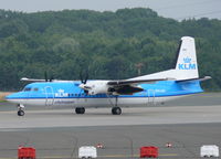 PH-LXR @ EDDL - Fokker F-27-50 Friendship PH-LXR KLM Cityhopper PH-LXR @ EDDL - Fokker F-27-50 Friendship PH-LXR KLM Cityhopper