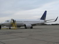 N16618 @ KRME - On maintrnance ramp at KRME after ferry from KCLE by Bruce Burns and John Boling - by John J. Boling