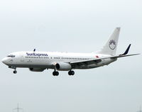 TC-SUU @ EDDL - Boeing B737-86Q TC-SUU SunExpress - by Alex Smit