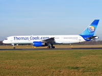 G-FCLK @ EGCC - Thomas Cook - by chris hall