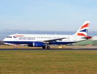 G-EUUY @ EGCC - British Airways - by chris hall