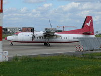 PH-LMS @ EHBK - Fokker F27-050 Friendship PH-LMS in basic ANA colors - by Alex Smit