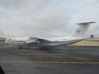 RA-76484 @ BIKF - On east ramp - former military side- Keflavik, Iceland - by John J. Boling