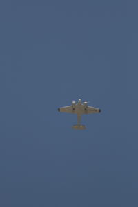 VH-FID @ IN FLIGHT - Vintage aircraft flying over HMAS SYDNEY Memorial - Geraldton WA