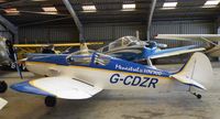 G-CDZR @ EGBT - Menestrel hangared at Turweston
