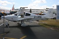 G-CIRS @ EGLF - Taken at Farnborough Airshow on the Wednesday trade day, 16th July 2009 - by Steve Staunton