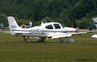 N591C @ SFQ - On the grass in summer...priceless