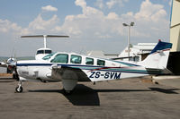 ZS-SVM @ FALA - FALA (W/O 3/3/2009 at Kimberly FAKM on a flight to Ladysmith FALY on departure crashing at the threshold of runway 28 two souls on board 1 fatality) - by Nick Dean